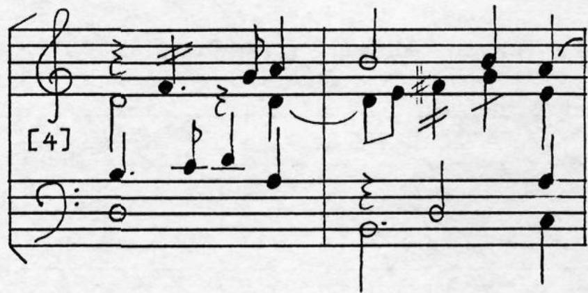 Ex. 8a. Byrd, “Pavan” (Forster, p. 114) $^{18}$