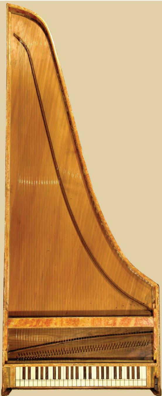 6 Harpsichord by an unknown Spanish maker, probably Salamanca province, first half of the 18th century (private collection, USA; photograph by John Phillips)