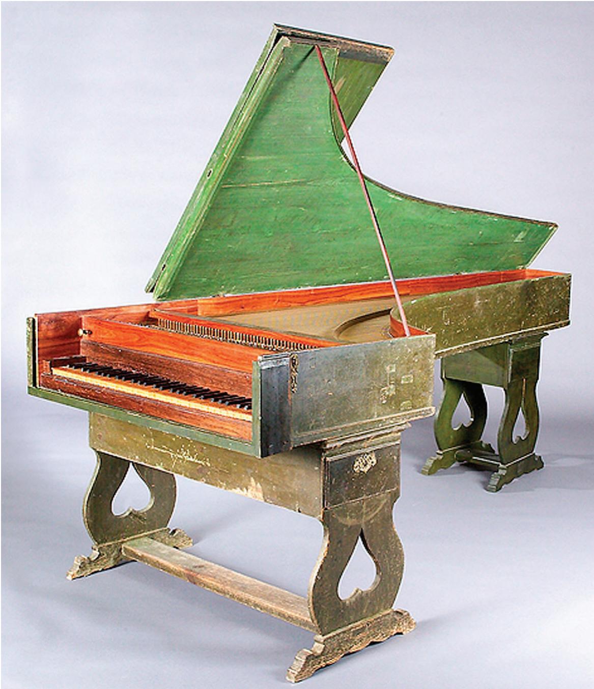 15 Harpsichord by José Calisto, Portugal (probably Lisbon), 1780 (National Music Museum, Vermillion, cat. no.6204; Rawlins Fund, 1999; photo by Bill Willroth, Sr.)