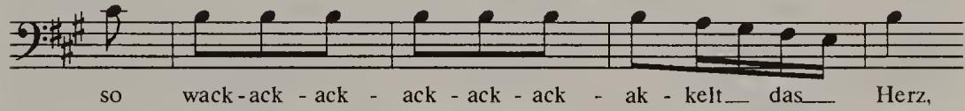 Example 2.3 BWV 201/7, “Zu Tanze, zu Sprunge,” mm. 40–44 (after NBA I/40)