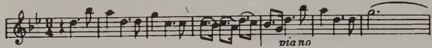 A most striking feature of this melody is its rhythm, as depicted in Ex. 4.5.