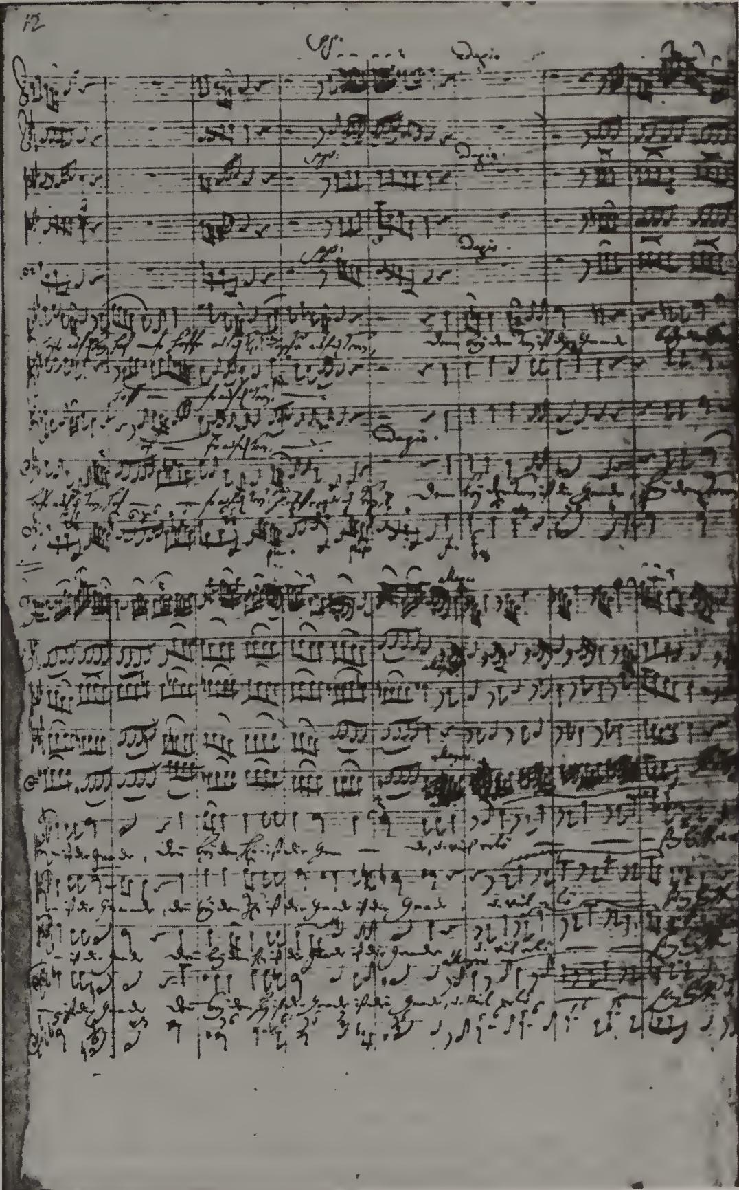 PLATE 8. PP, f. 6v: BWV 131/(5), mm. 295–310