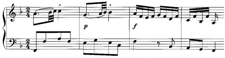 Keyboard sonata, H. 240, mvt. I (1769)