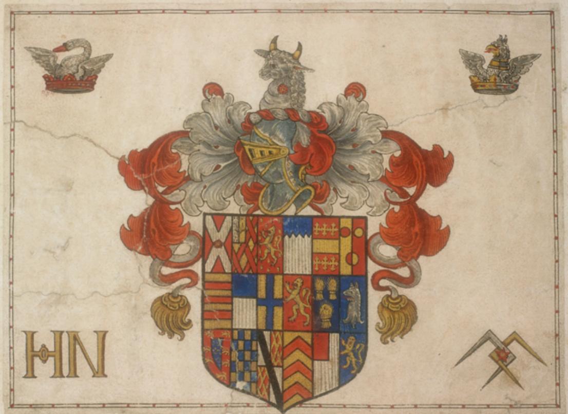 Abb. 3. Wappen aus My Ladye Nevells Booke6.