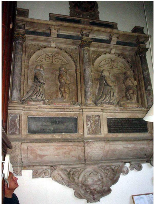 Abb. 7. Waltham St. Lawrence: Grabmal von Sir Henry Neville und seiner zweiten Frau Elizabeth Gresham8.
