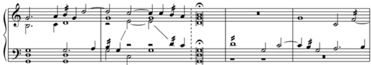 Abb. 33. William Byrd: Voluntary for My Lady Nevell (MLNB Nr. 26, T. 1-9).