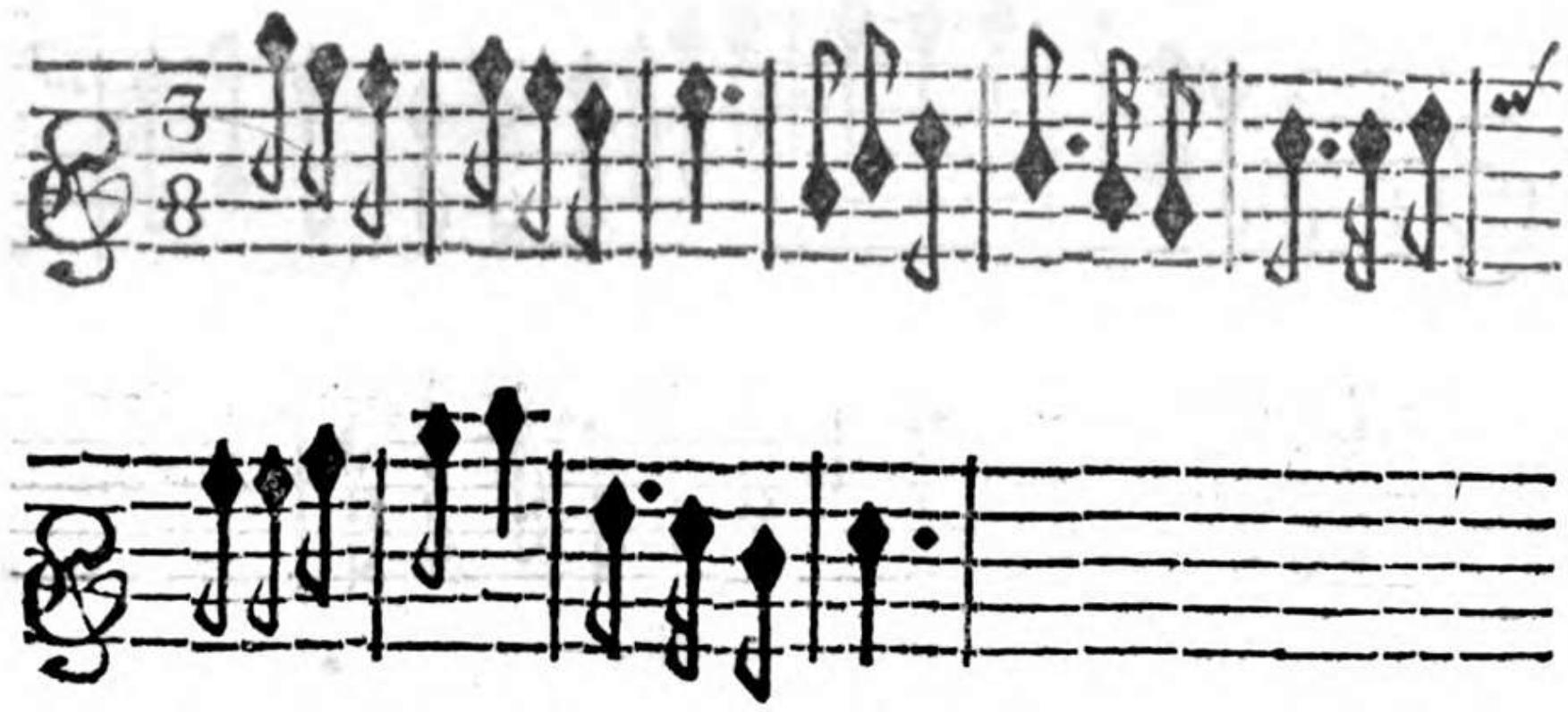 Le Signe de trois pour huit.；Le Signe de fix pour quatre.