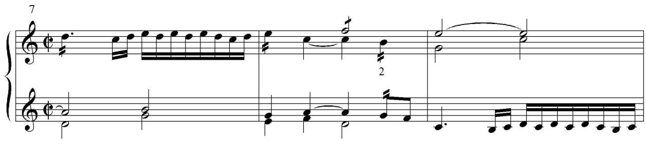 Ex. 8. Soncino, Preludio, mm. 7–9