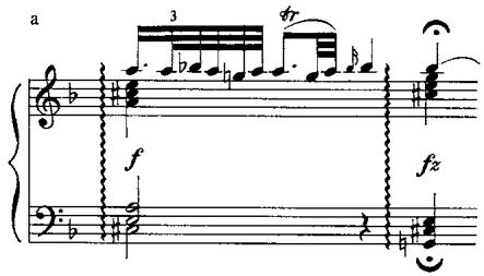 Ex.8. Chromatic Fantasy in D Minor, Bwv 903/1: a. m. 30; b. mm.74–77. From Griepenkerl-Czerny edition.