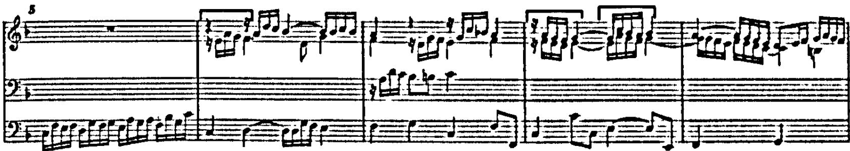 Example 102. BuxWV 144: exordium (bars 5-9)
