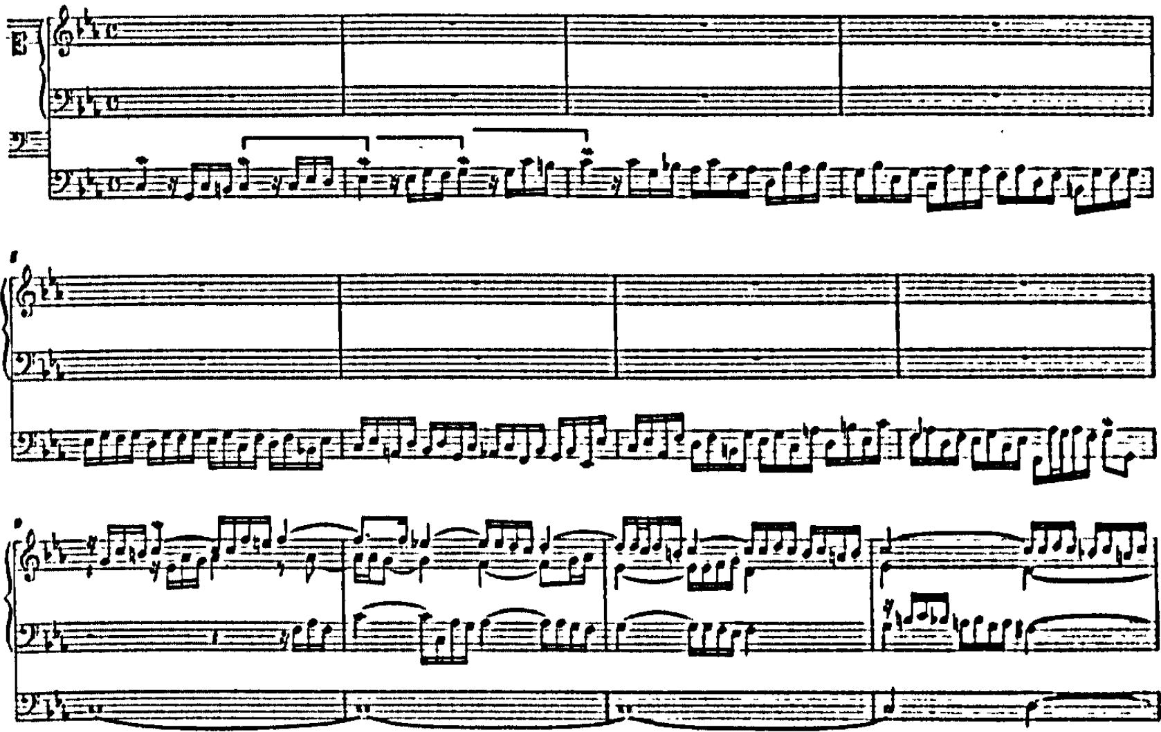 Example 113. BWV 549: Prelude in C minor: exordium (bars 1-12) $^{88}$