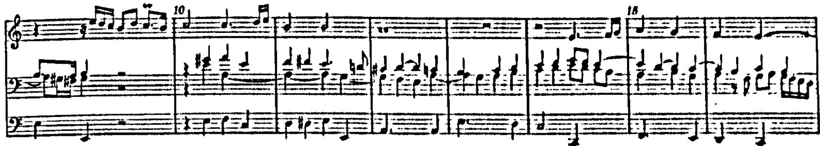 Example 10. BuxWV 178: Ach Herr, mich armen Sünder (bars 9-16)