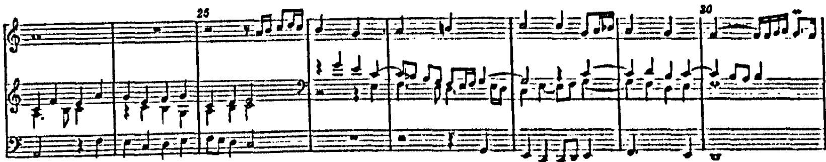 Example 12. BuxWV 178: Ach Herr, mich armen Sünder (bars 23-30)