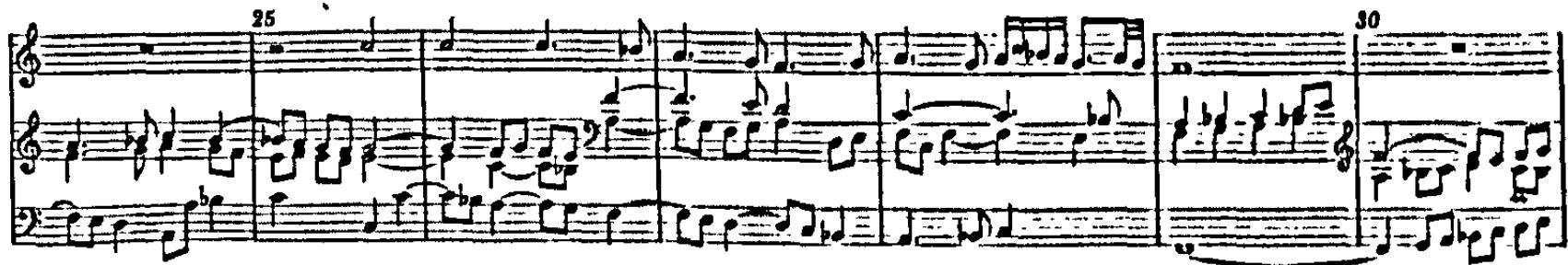 Example 13. BuxWV 183: Durch Adams Fall ist ganz verderbt (bars 24-30)
