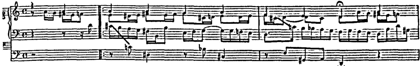 Example 23. BWV 637: Durch Adams Fall ist ganz verderbt (bars 1-3) $^{115}$