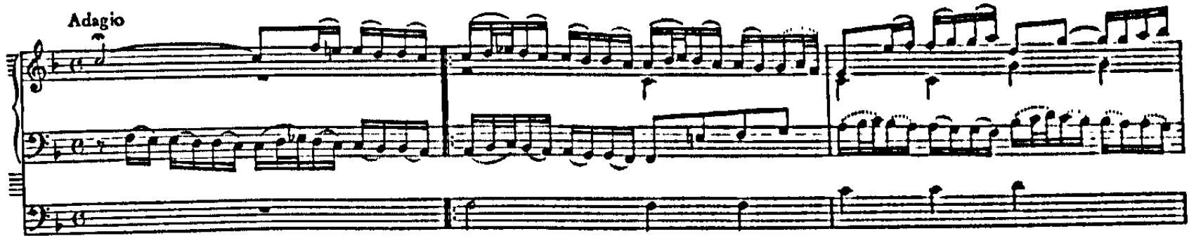 Example 29. BWV 618: O Lamm Gottes, unschuldig (bars 1-3)