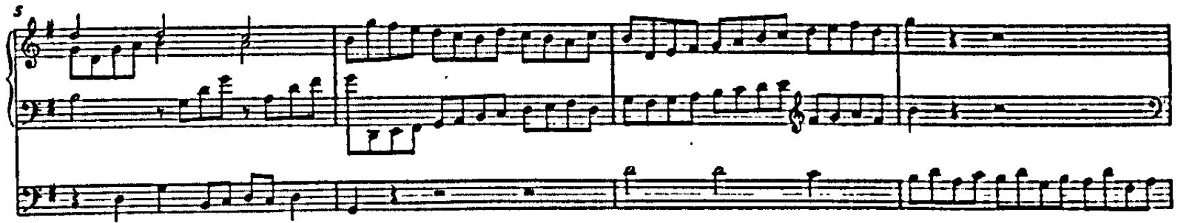 Example 39. BWV 615: In dir ist Freude (bars 1-8)