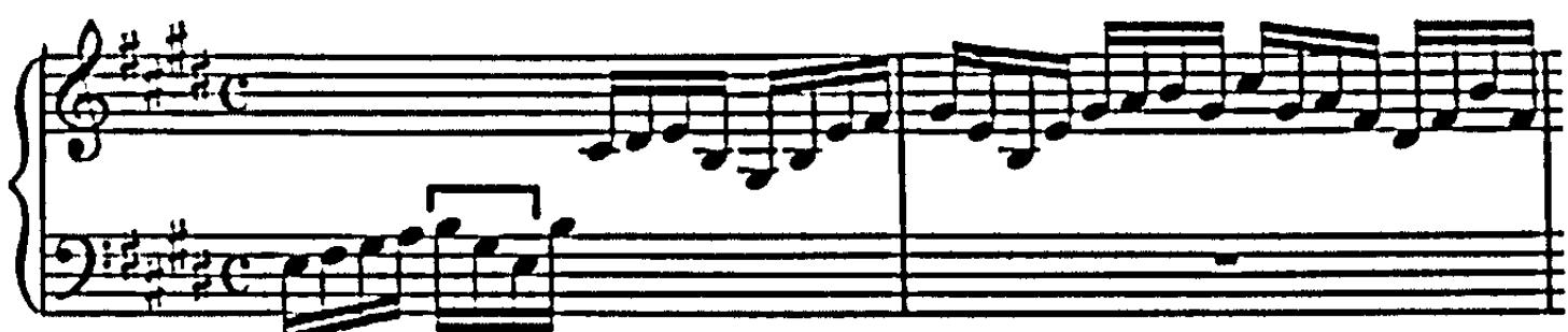 Example 72. BWV 566: exordium, bars 1-2 (detail)
