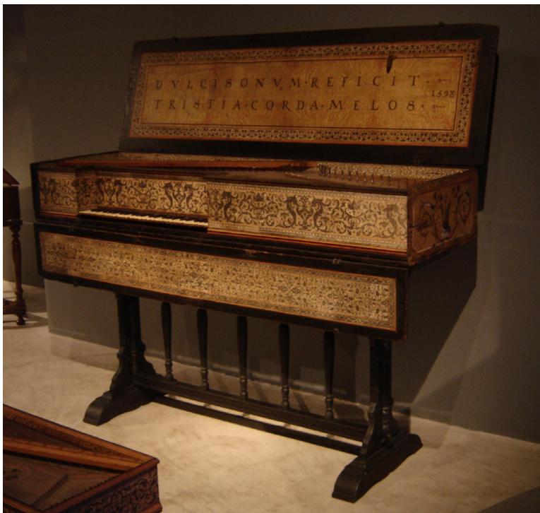 Fig. 34: Ioannes Ruckers, Virginal, 1598, Musée de la Musique, Paris, E.979.2.6; <https://commons. wikimedia.org/wiki/File:VirginalRuckers.JPG> (accessed on 4 March 2025).