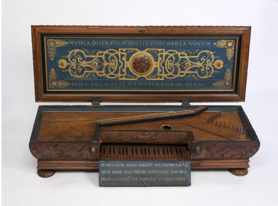 Fig. 37: Anon., Virginal, 1568, Victoria and Albert Museum, 447:1-1896; <https://collections.vam. ac.uk/item/O368610/virginals-unknown/> (accessed on 4 March 2025).