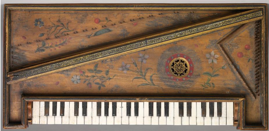 Fig.  78: Hans Ruckers, Double Virginal, 1581, Metropolitan Museum of Art, New York, 29.90; https://www.metmuseum.org/art/collection/search/503676 (accessed on 4 March 2025).