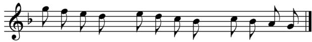 Fig. 8: Descending passages, as they appear in Paß’e mezo antico terzo.