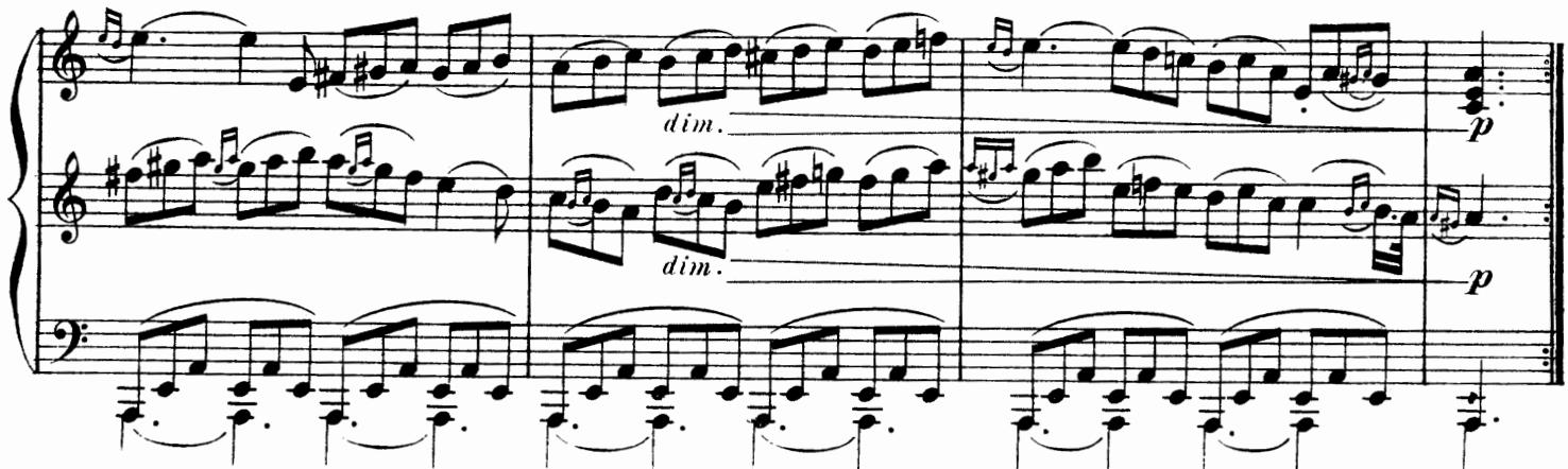 peut toucher ces Musettes les mains croisées, en repoussant en des Claviers, lorsqu&rsquo;on joue le Sujet seul, on se sert du Bourdon pour Basse obligée, mais Musettes sont propres pour toutes sortes d&rsquo;Instruments à l&rsquo;unisson. Ordinairement ces deux Musettes ce jouent de suite. (note de l&rsquo;auteur). D.&F.6457.