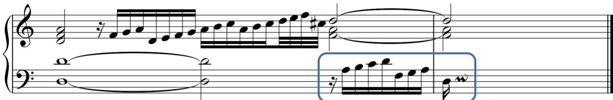 a) Ms Chigi Q.IV.25: Toccata 1a, b.3