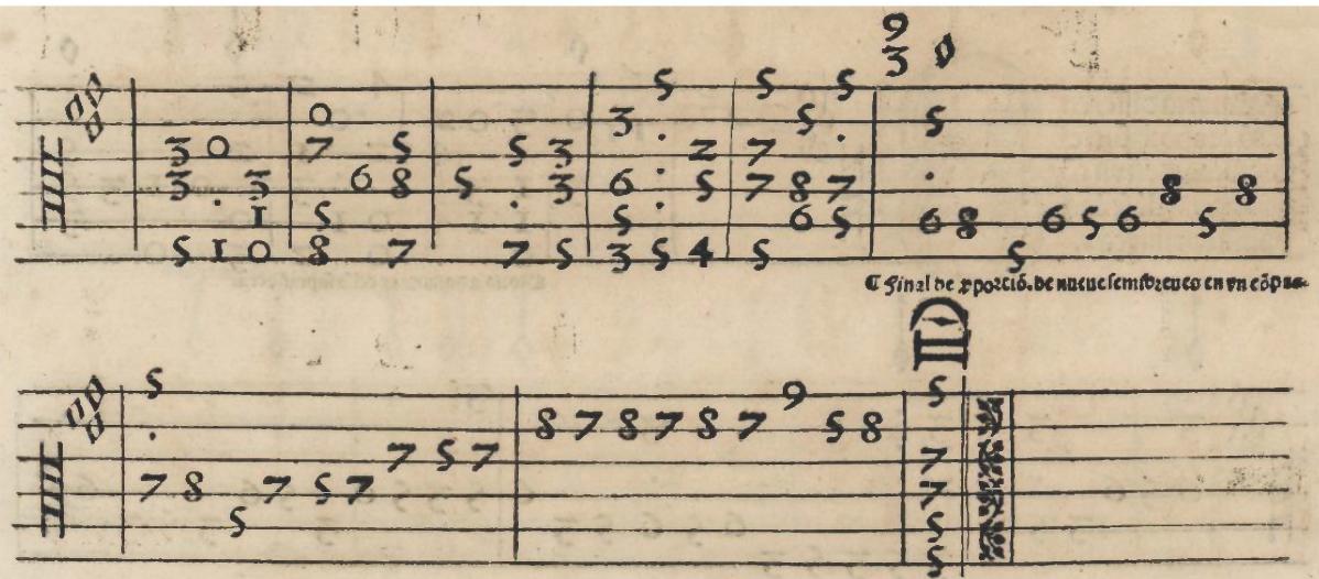 This final proportional segment further develops the previously described accompanimental pattern appearing throughout the second half of the preceding variation, with the repeated and alternating turn figures and scalar motives now rhythmically diminished into constant quarter notes in the upper line over two particularly lengthy held notes in the bass part, as displayed below.
