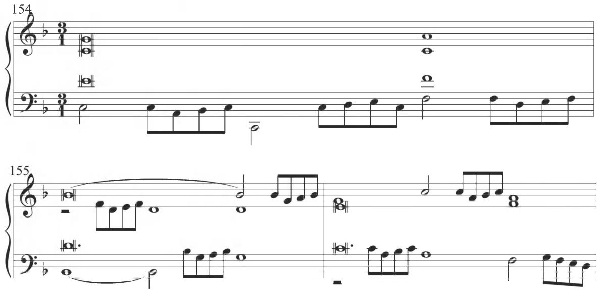 Correa, Cancion glosada, mm. 154&ndash;156