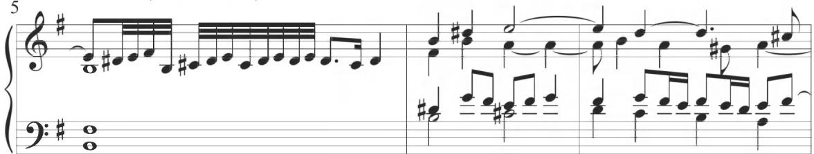 8；Cabanilles, Gallardas II, mm. 5-10