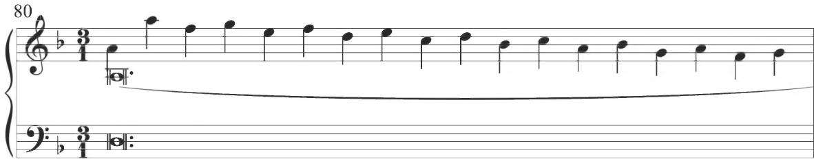 Correa, Cancion glosado, m. 80