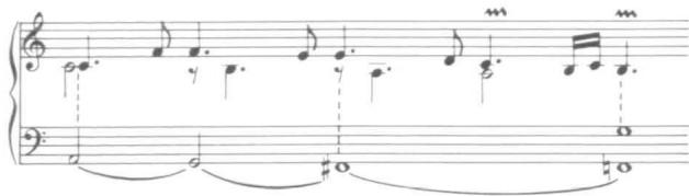 Ex.3 N. Clérambault, Prelude in C. Premier livre de pièces de clavecin (Paris, 1704), p.2