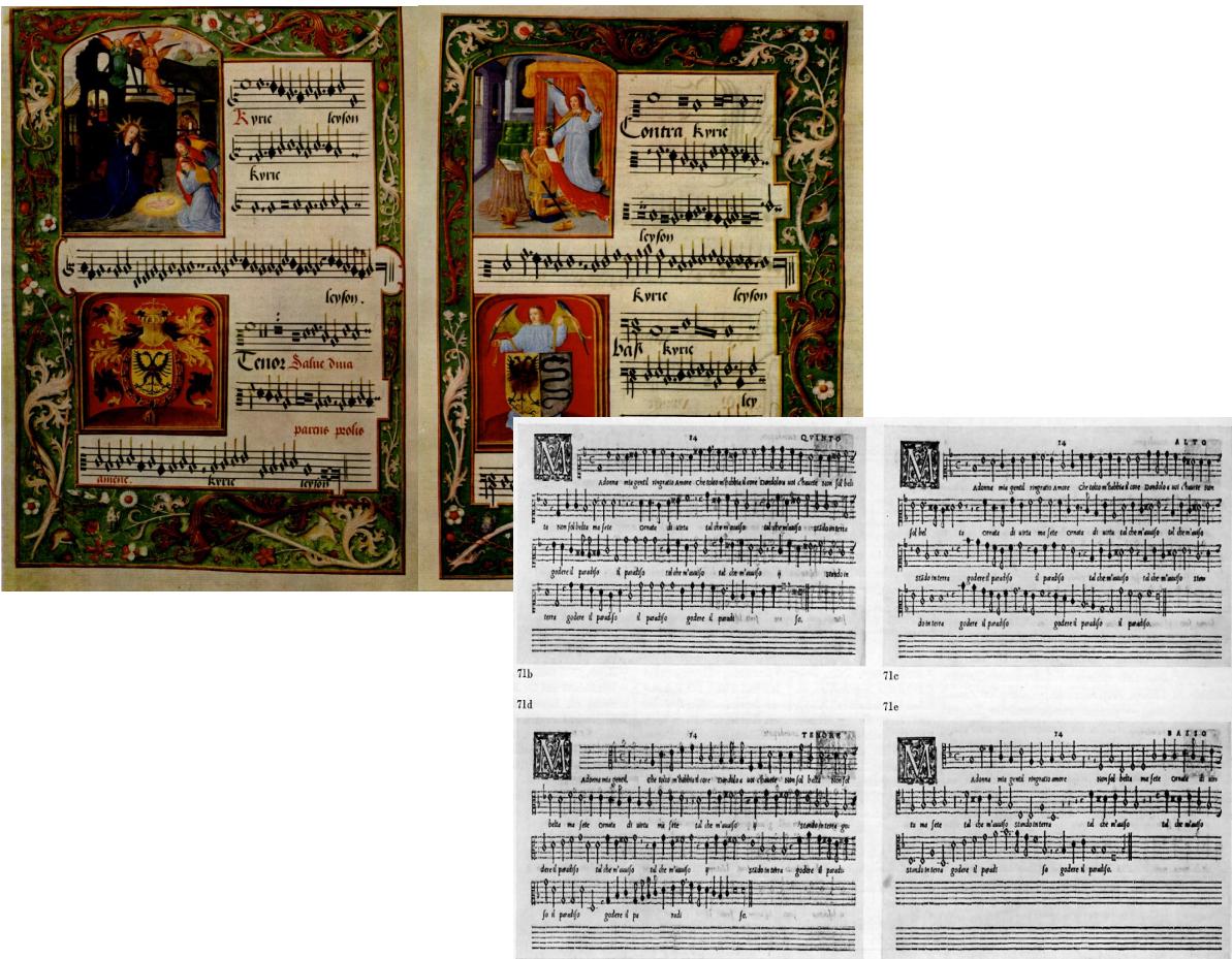 CHOIRBOOK AND PARTS