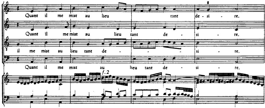 Ex.1.2 Attaignant, Ung grant plaisir, b. 5-8