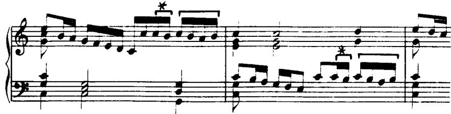 Byrd: Quadran Paven (FVB II 107:6:1)；(c)