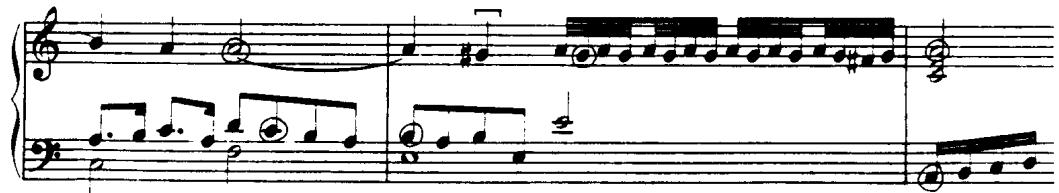 (f)；Bull, Ut, re, mi, fa, sol, la (FVB II 281:3:4)；(g)