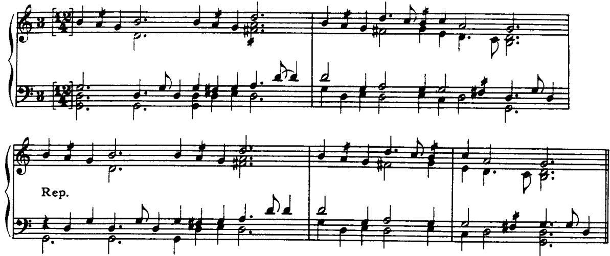 An examination of the passage in Ex.5.1 played, initially, without graces and then, subsequently, with graces added, will reveal that the second version provides an altogether richer and more meaningful experience. The aural effect thus obtained is exactly that which the term &lsquo;ornamentation&rsquo; implies, namely, that which ornaments, adds grace. The nature of the ornament symbols in virginal music supports this: they are additional decoration to the basic structure of the music. In this they differ from the written-out ornamentation, which is part of the musical structure.