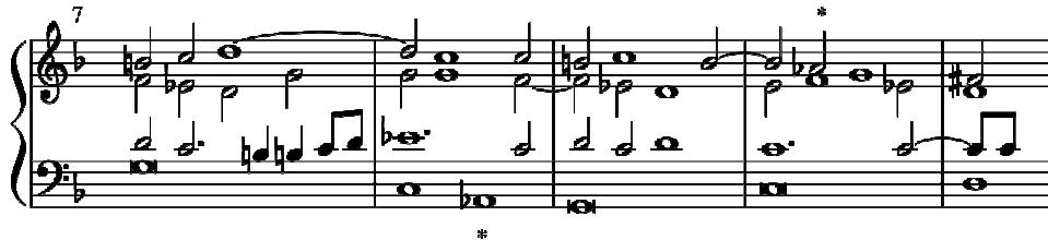 Example 3. Mayone, Toccata Quarta (1609), bars 7-10