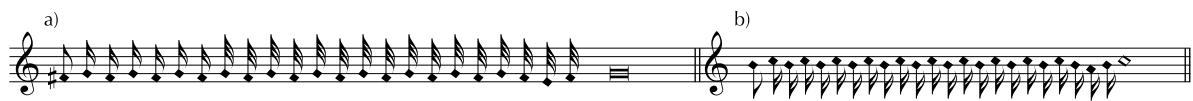 Beispiel 3: ›Gruppo‹ nach Caccini (a) und Praetorius (b)22